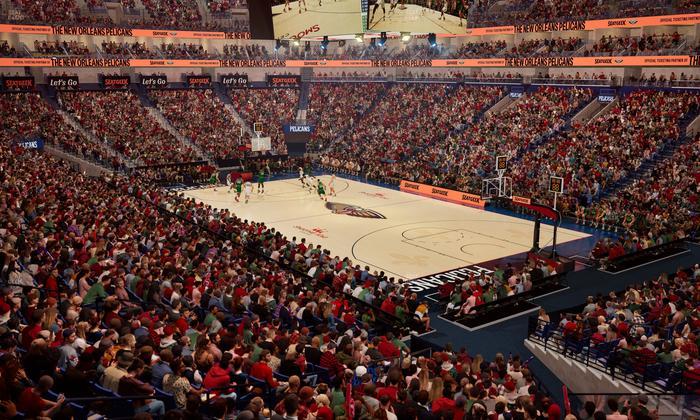 Smoothie King Center - Section 121 Seat View