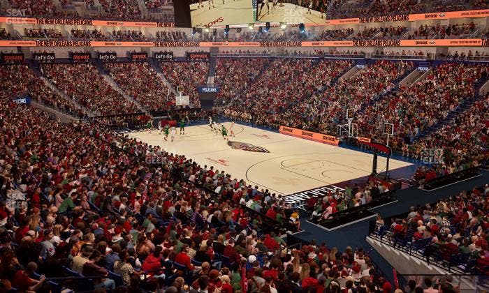 Smoothie King Center - Section 121 Seat View