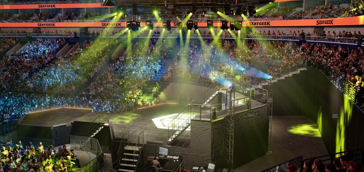 Smoothie King Center - Section 121 Seat View