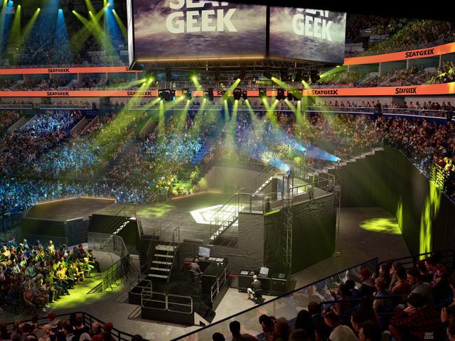 Smoothie King Center - Section 121 Seat View