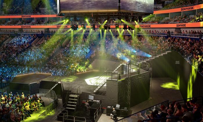 Smoothie King Center - Section 121 Seat View