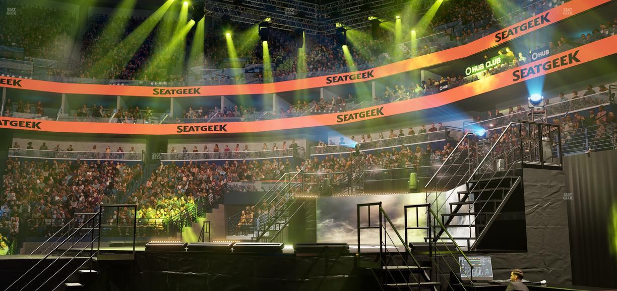 Smoothie King Center - Section 122 Seat View