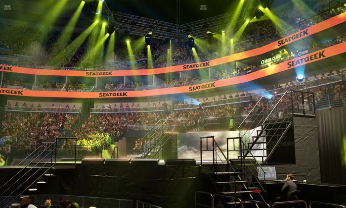 Smoothie King Center - Section 122 Seat View