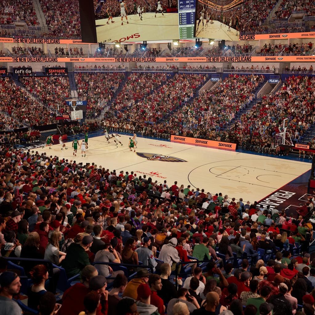 Smoothie King Center - Section 122 Seat View