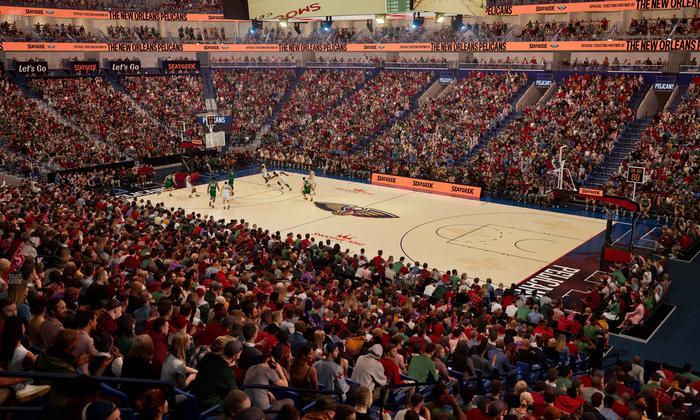 Smoothie King Center - Section 122 Seat View