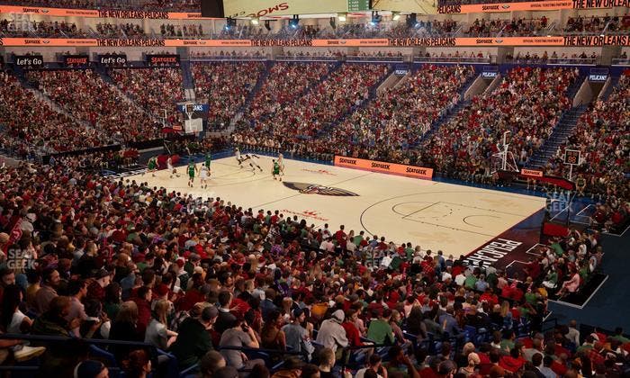 Smoothie King Center - Section 122 Seat View