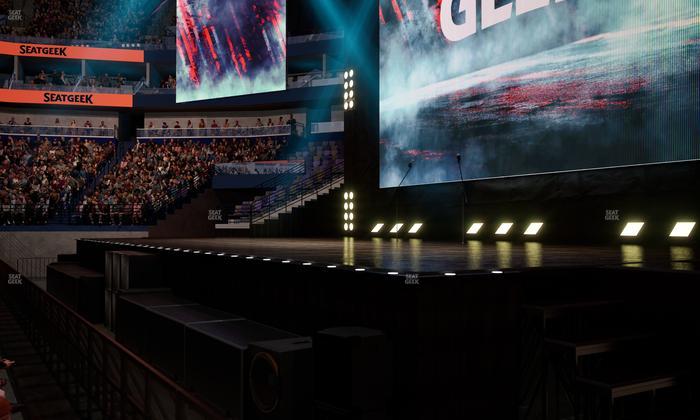 Smoothie King Center - Section 122 Seat View