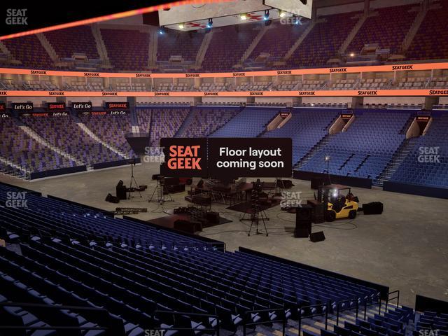 Smoothie King Center - Section 122 Seat View