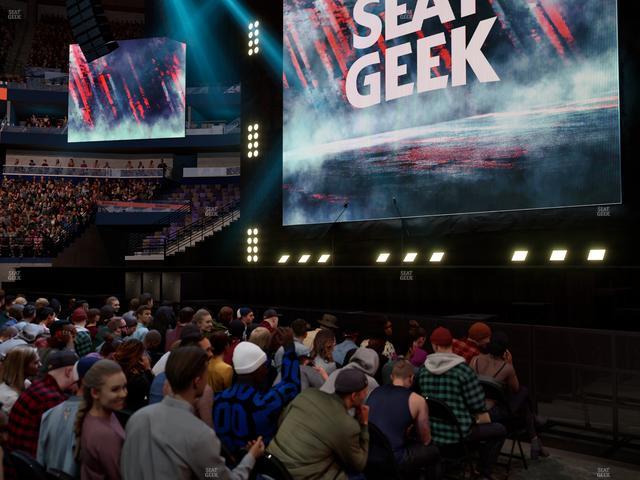 Smoothie King Center - Section 123 Seat View