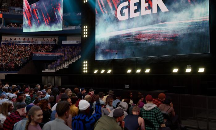 Smoothie King Center - Section 123 Seat View