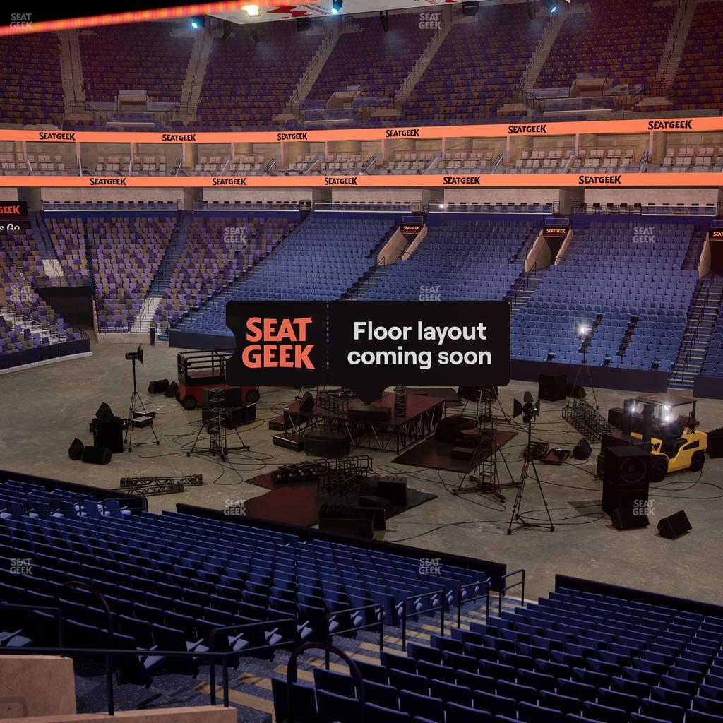 Smoothie King Center - Section 123 Seat View
