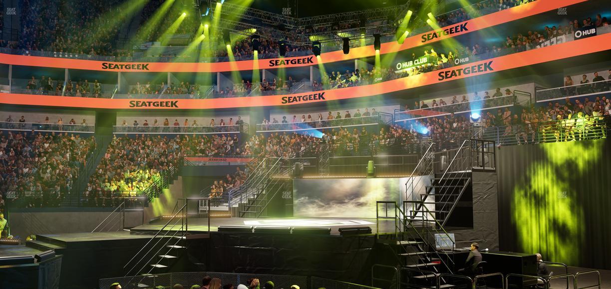 Smoothie King Center - Section 123 Seat View