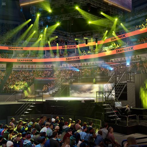 Smoothie King Center - Section 123 Seat View