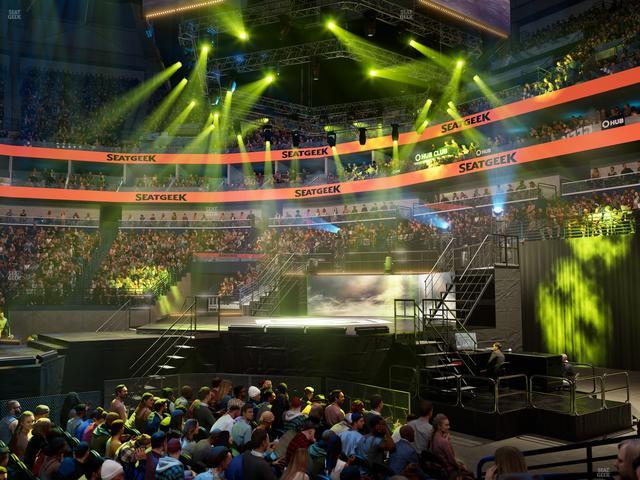 Smoothie King Center - Section 123 Seat View