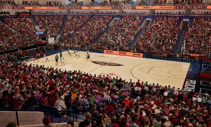 Smoothie King Center - Section 123 Seat View