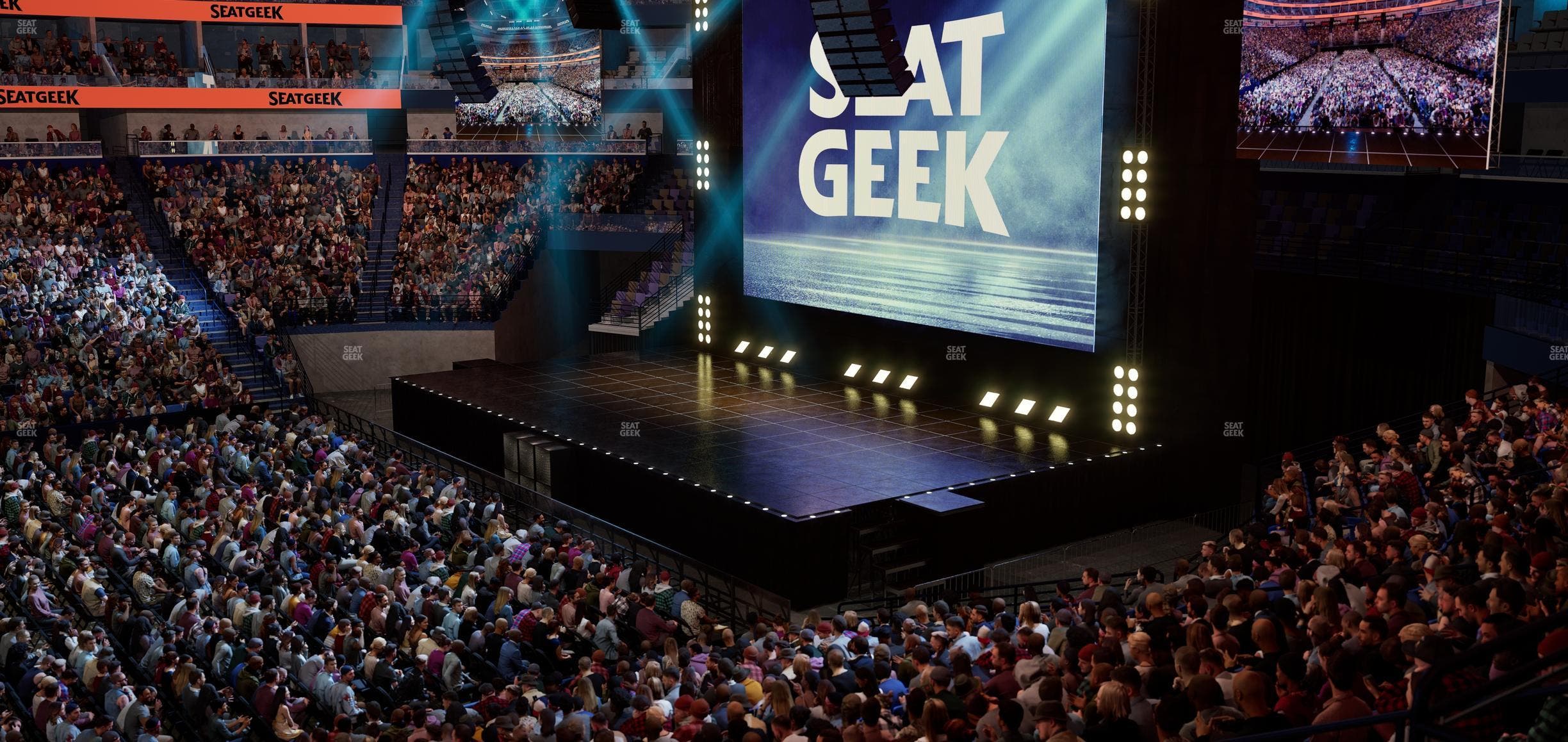 Smoothie King Center - Section 124 Seat View