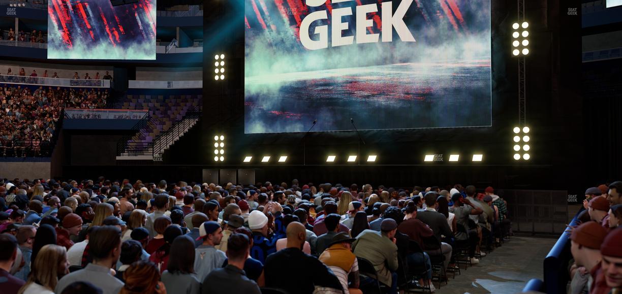 Smoothie King Center - Section 124 Seat View