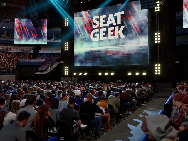 Smoothie King Center - Section 124 Seat View