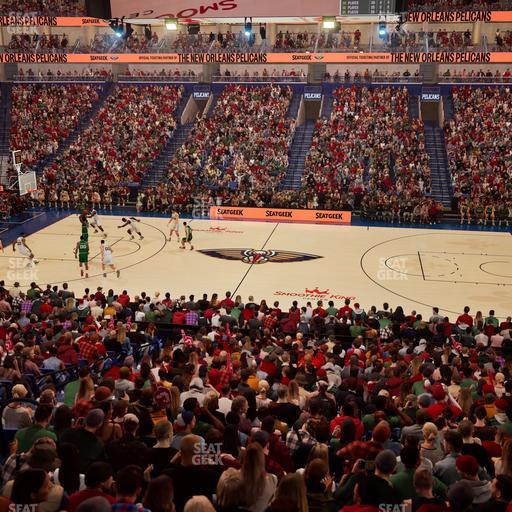 Smoothie King Center - Section 124 Seat View