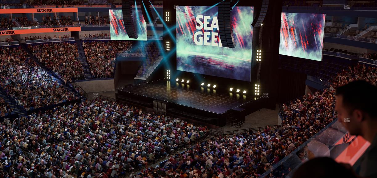 Smoothie King Center - Section 301 Seat View