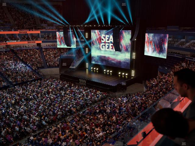 Smoothie King Center - Section 301 Seat View