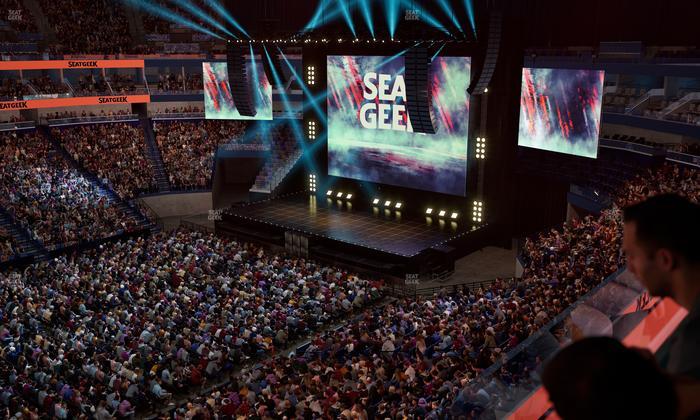 Smoothie King Center - Section 301 Seat View