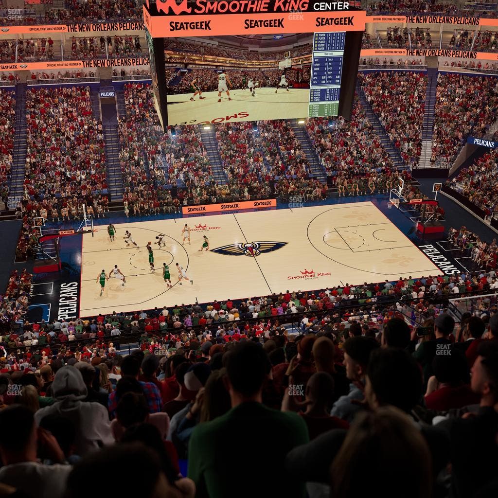 Smoothie King Center - Section 301 Seat View