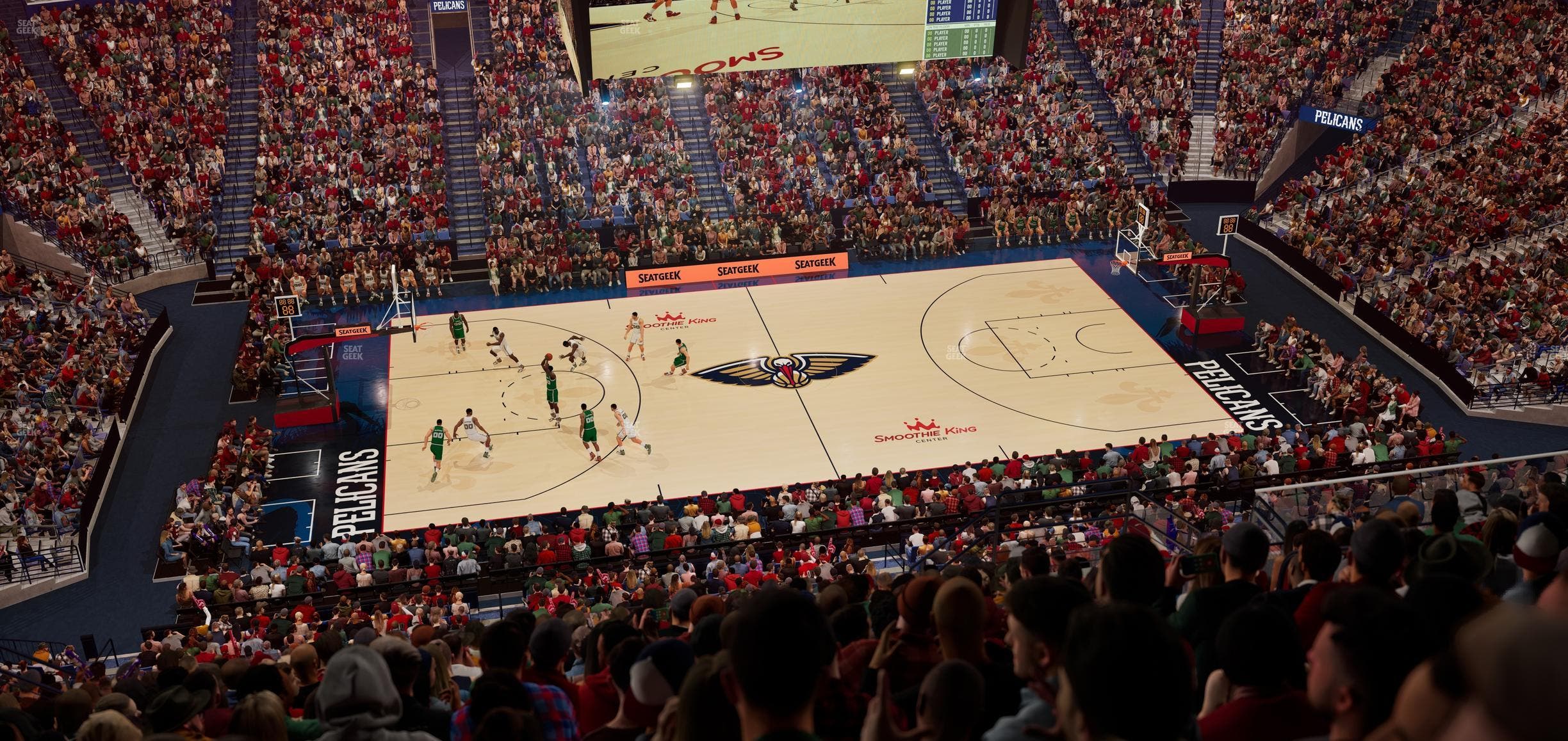 Smoothie King Center - Section 301 Seat View