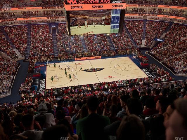 Smoothie King Center - Section 301 Seat View