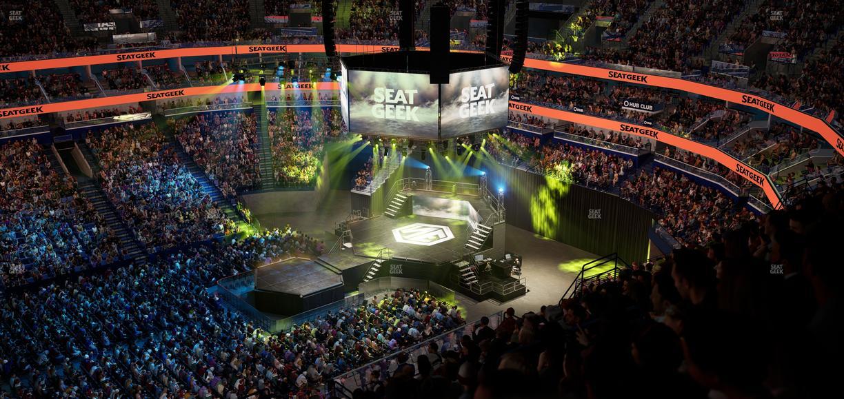 Smoothie King Center - Section 301 Seat View