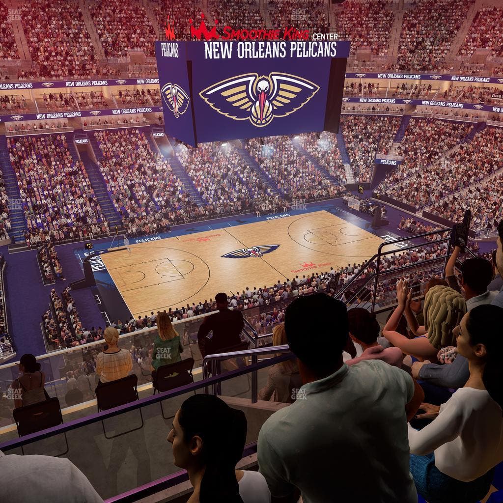 Smoothie King Center - Section 302 Seat View