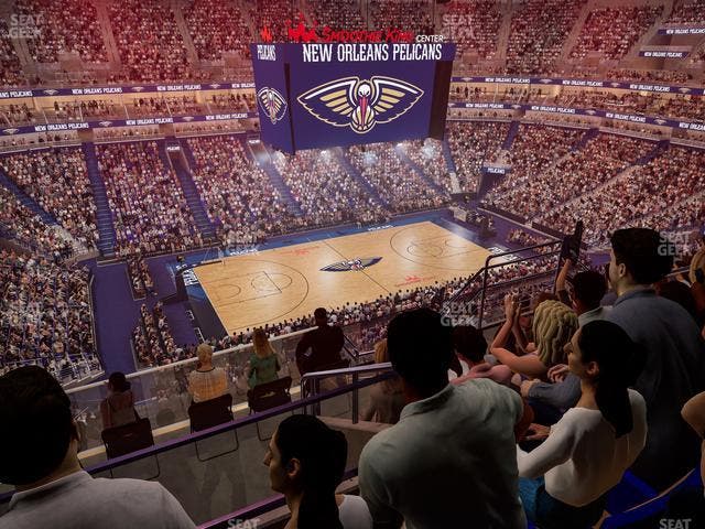 Smoothie King Center - Section 302 Seat View
