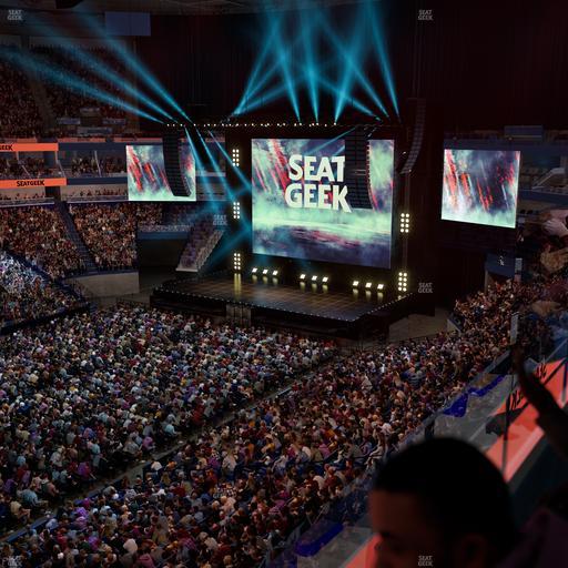 Smoothie King Center - Section 302 Seat View
