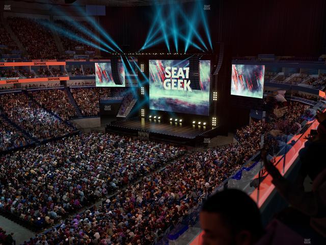 Smoothie King Center - Section 302 Seat View