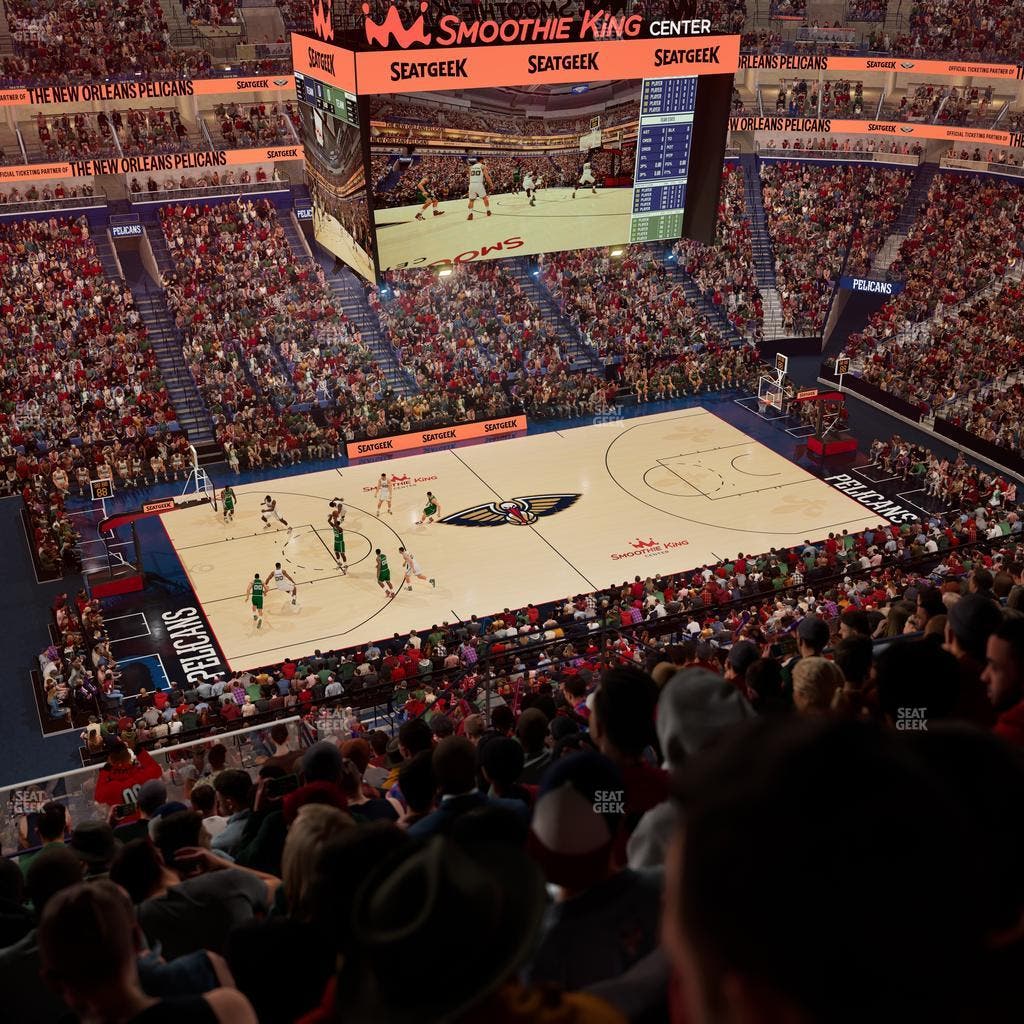Smoothie King Center - Section 302 Seat View