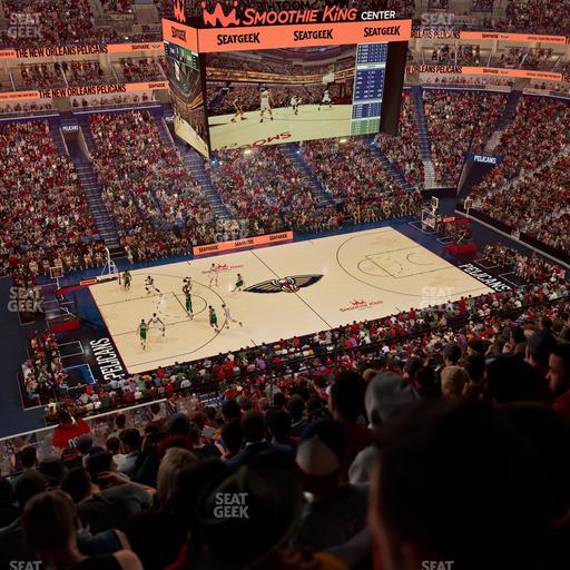 Smoothie King Center - Section 302 Seat View