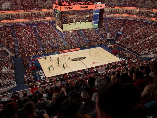 Smoothie King Center - Section 302 Seat View