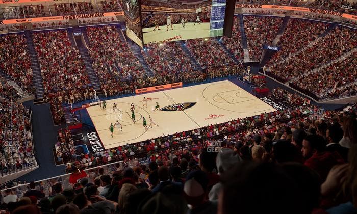 Smoothie King Center - Section 302 Seat View