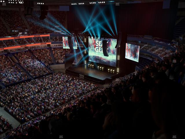 Smoothie King Center - Section 302 Seat View Smoothie King Center - Section 302 Seat View