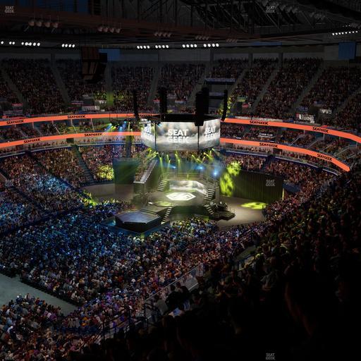 Smoothie King Center - Section 303 Seat View