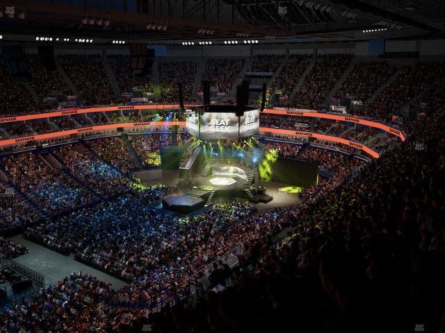 Smoothie King Center - Section 303 Seat View