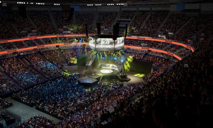 Smoothie King Center - Section 303 Seat View