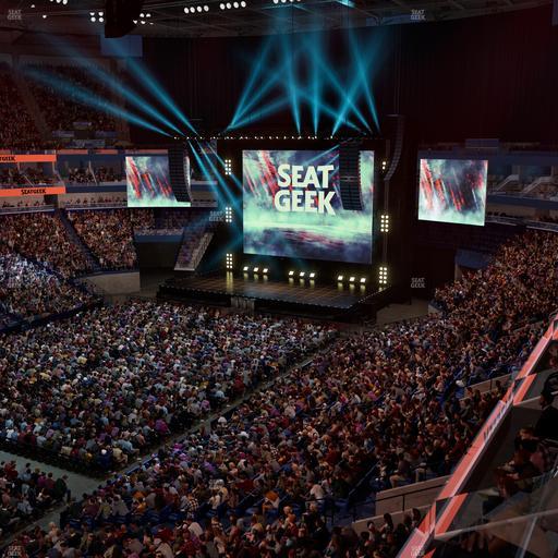 Smoothie King Center - Section 303 Seat View