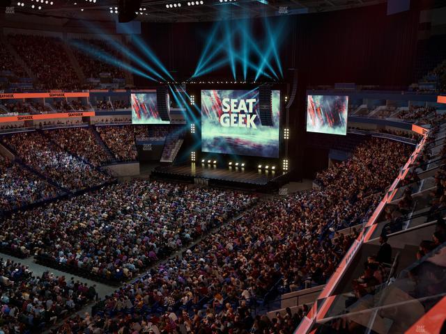 Smoothie King Center - Section 303 Seat View