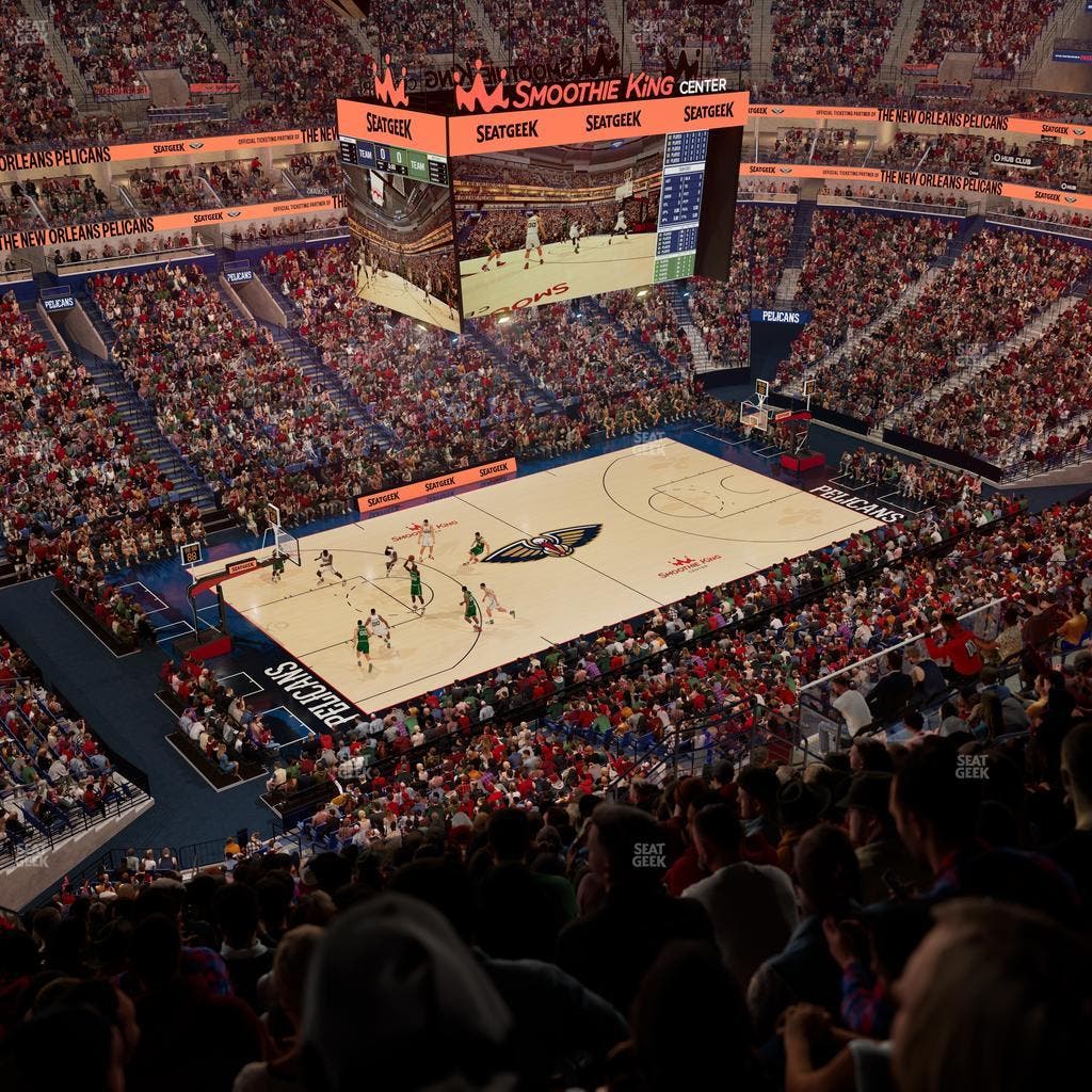 Smoothie King Center - Section 303 Seat View
