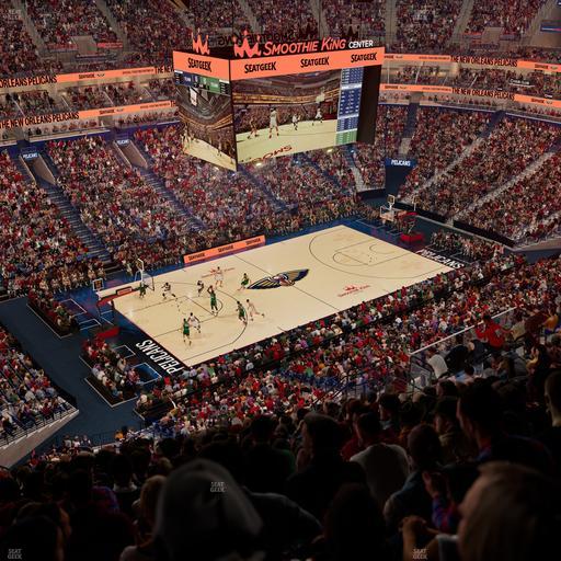 Smoothie King Center - Section 303 Seat View