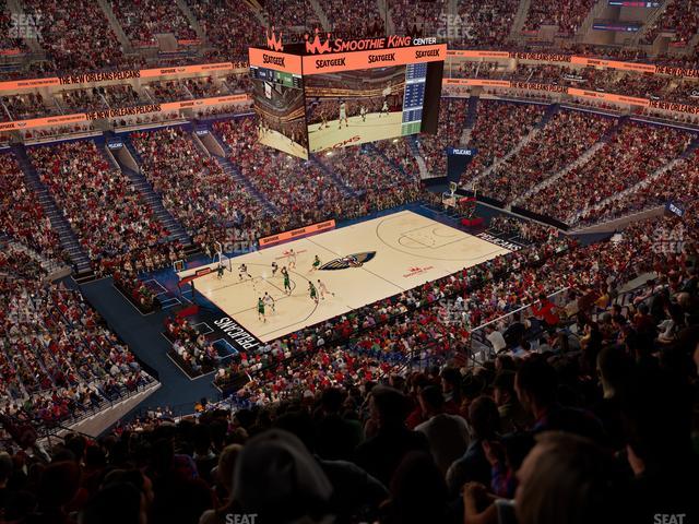 Smoothie King Center - Section 303 Seat View Smoothie King Center - Section 303 Seat View