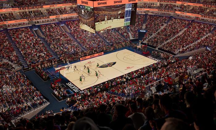 Smoothie King Center - Section 303 Seat View