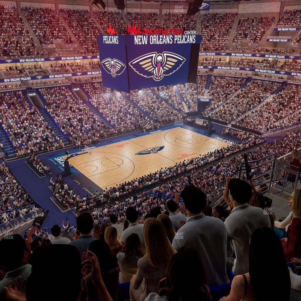 Smoothie King Center - Section 303 Seat View