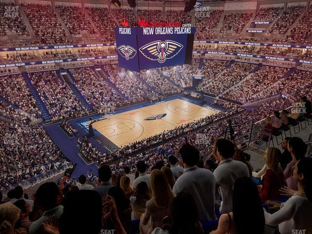 Smoothie King Center - Section 303 Seat View